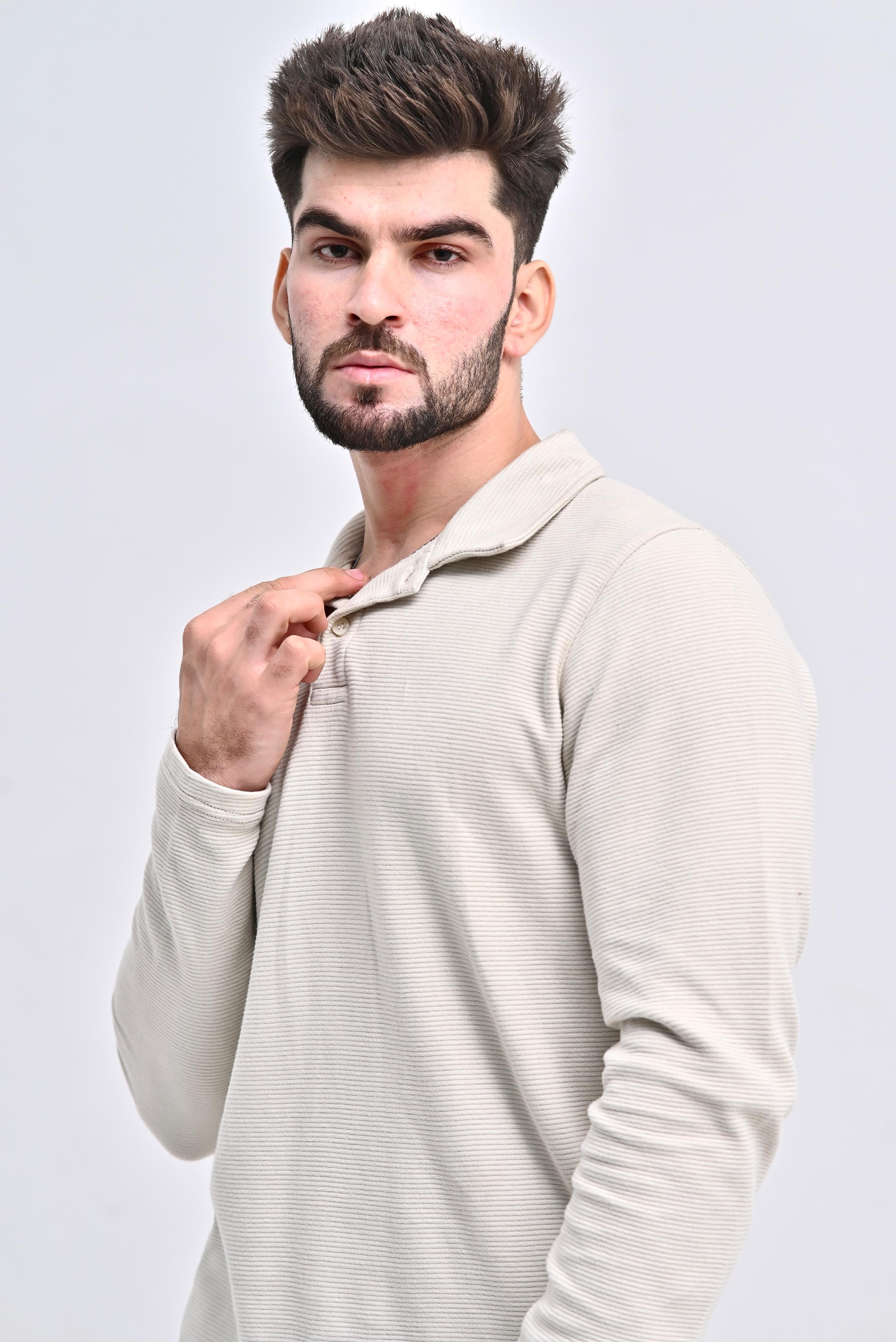 Beige Ottoman Polo Shirt