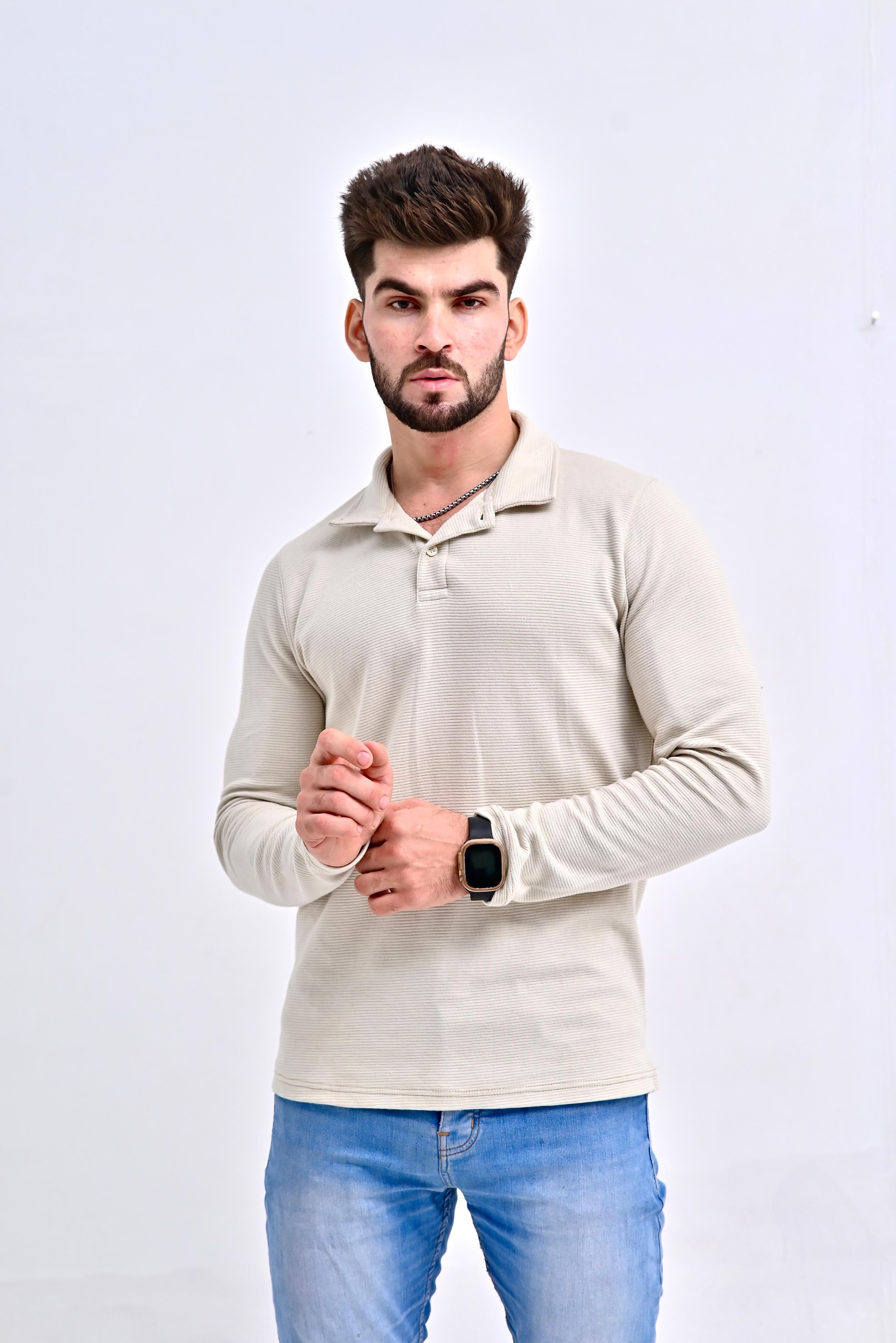 Beige Ottoman Polo Shirt